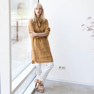notPerfectLinen French Boyfriend Shirt
